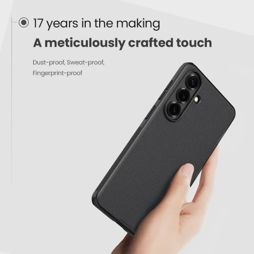 Samsung Galaxy S26+ Čierny Nillkin Super Frosted PRO zadný kryt - 3