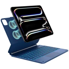 Tichomorsky modré puzdro Typecase Edge s klávesnicou pre iPad Pro 13" 2024/2025