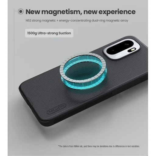 OnePlus 15R Čierny Nillkin Super Frosted PRO Magnetic zadný kryt - 5