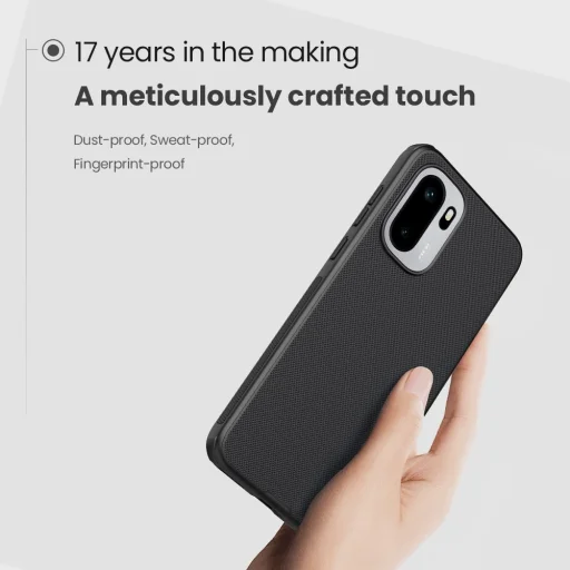 OnePlus 15R Čierny Nillkin Super Frosted PRO Magnetic zadný kryt - 7