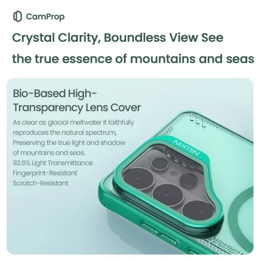 Samsung Galaxy S26 Ultra Tmavá nočná čierna Nillkin Iceblade Prop Magnetické puzdro - 6