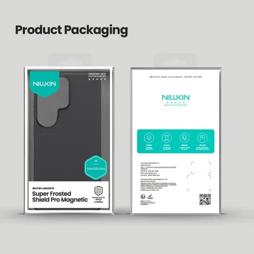 Samsung Galaxy S26 Ultra Čierny Nillkin Super Frosted PRO Magnetický zadný obal - 8