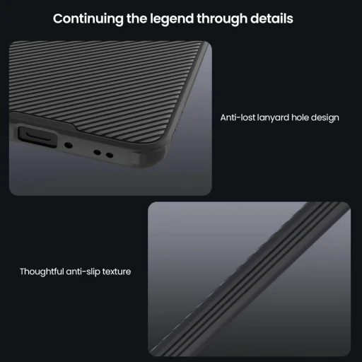 OnePlus 15R čierne Nillkin CamShield PRO tvrdé puzdro - 6