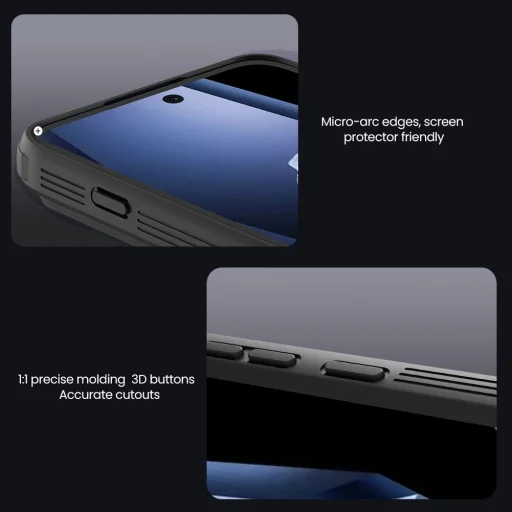 OnePlus 15R čierne Nillkin CamShield PRO tvrdé puzdro - 7