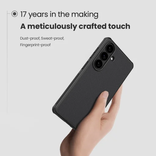 Samsung Galaxy S26 čierny Nillkin Super Frosted PRO zadný kryt - 3