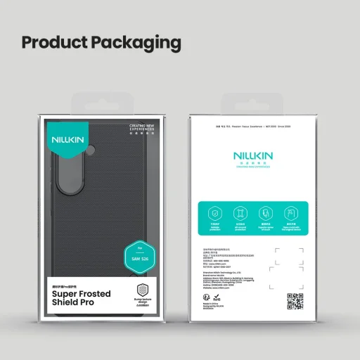 Samsung Galaxy S26 čierny Nillkin Super Frosted PRO zadný kryt - 7