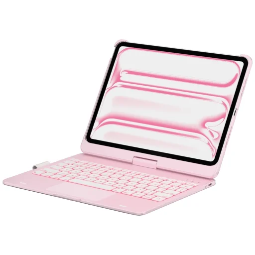 iPad Pro 11" 2024/2025 Typecase Flexbook Touch svetloružové klávesnicové puzdro - 1