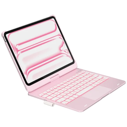 iPad Pro 11" 2024/2025 Typecase Flexbook Touch svetloružové klávesnicové puzdro - 2