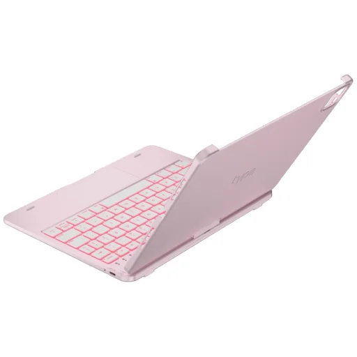 iPad Pro 11" 2024/2025 Typecase Flexbook Touch svetloružové klávesnicové puzdro - 3