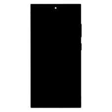 LCD displej + Dotykový panel + Predný rám Samsung S928B Galaxy S24 Ultra Čierna