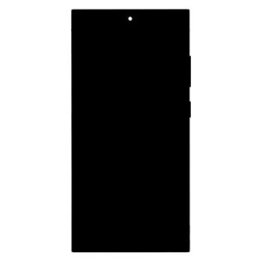 LCD displej + Dotykový panel + Predný rám Samsung S928B Galaxy S24 Ultra Čierna - 1