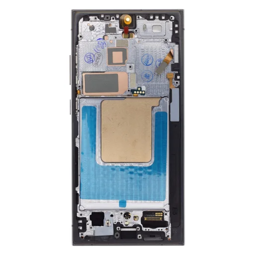 LCD displej + Dotykový panel + Predný rám Samsung S928B Galaxy S24 Ultra Čierna - 2