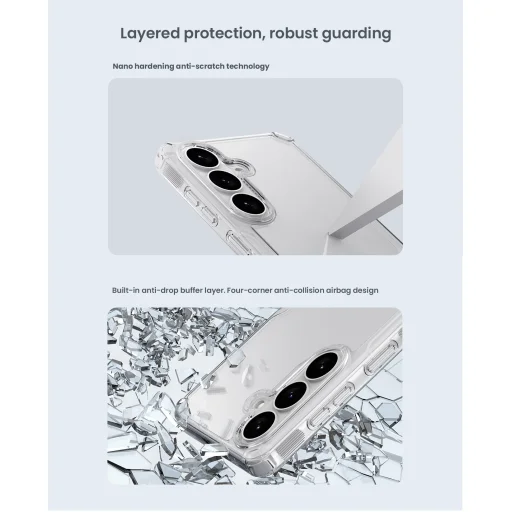 Samsung Galaxy S26 Priehľadné Nillkin Nature TPU PRO Puzdro - 6