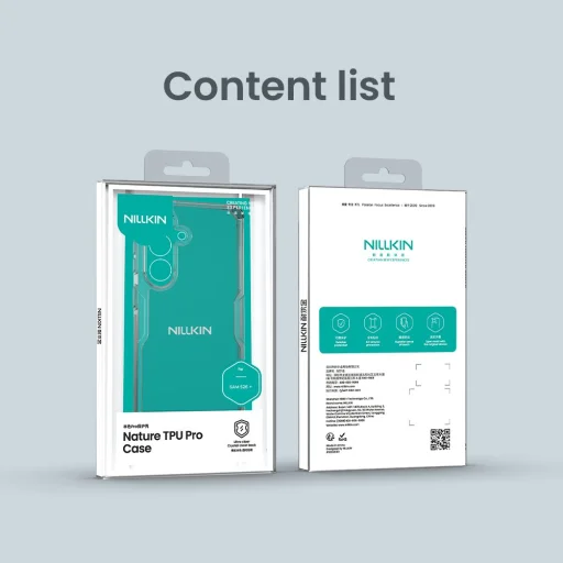 Samsung Galaxy S26+ priehľadný Nillkin Nature TPU PRO obal - 9