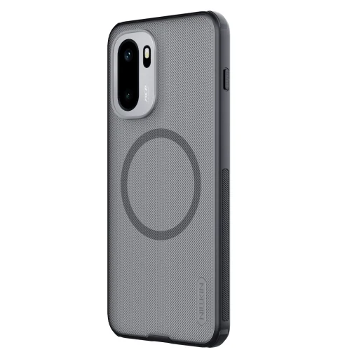 OnePlus 15R Priehľadný Čierny Nillkin Super Frosted PRO Magnetický Zadný Kryt - 2