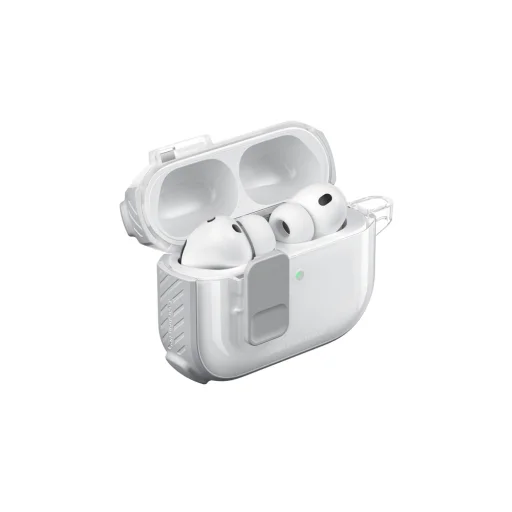 AirPods Pro 3 Biele AmazingThing Titan Pro Mag Puzdro Priehľadné - 7