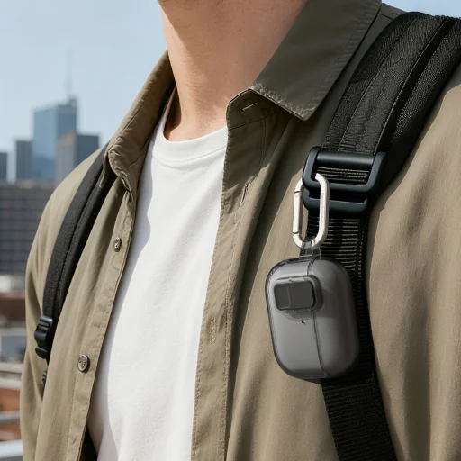 Apple AirPods Pro 3 čierny AmazingThing Minimal puzdro - 6