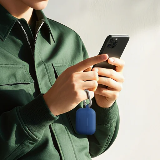 Apple AirPods Pro 3 Modrý AmazingThing Omni Case Titan puzdro - 6