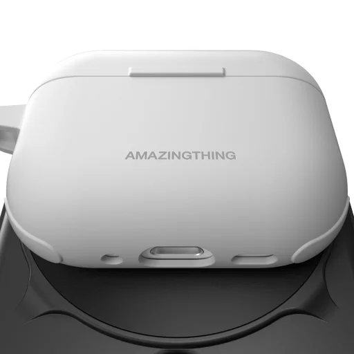AirPods Pro 3 Biele AmazingThing Omni Case Titan puzdro - 6
