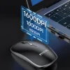 Yesido - Bezdrôtová súprava klávesnice a myši (KB43) - 2.4GHz, 104 klávesov, DPI:800-1000-1600, Rýchly prenos dát, Nízka latencia - Čierna thumbnail