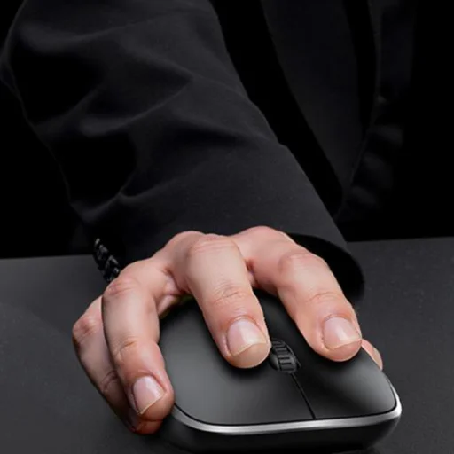 Yesido - Vezeték nélküli billentyűzet és egér szett (KB43) - 2.4GHz, 104 billentyű, DPI:800-1000-1600, Gyors adatátvitel, Alacsony késleltetés - Fekete - 3