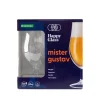 HappyGlass Mister Gustav nerozbitný pohár na pivo, 50 cl, bez BPA, potravinárska kvalita, 2 ks / súprava thumbnail