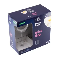 HappyGlass Miss Liza nerozbitný pohár na gin-tonic, 63 cl, bez BPA, potravinárska kvalita, 2 ks / sada