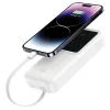 USAMS Powerbank so zabudovanými káblami USB-C+Lightning 30000 mAh 20W PD+Qc 3.0 Rýchle nabíjanie X-chel Seri thumbnail