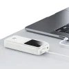 USAMS Powerbank so zabudovanými káblami USB-C+Lightning 30000 mAh 20W PD+Qc 3.0 Rýchle nabíjanie X-chel Seri thumbnail
