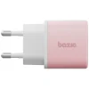 Bazic GoPort Velox Kit USB-C/USB-A GaN 35W sieťová nabíjačka s káblom ružová thumbnail