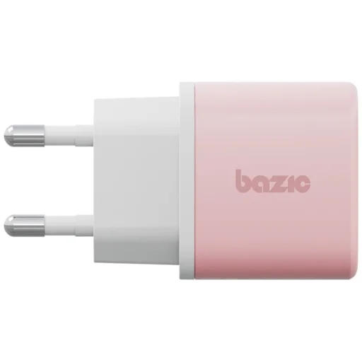 Bazic GoPort Velox Kit USB-C/USB-A GaN 35W sieťová nabíjačka s káblom ružová - 5