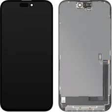 LCD displej modul MP pre Apple iPhone 16 Plus, OLED diagnostická verzia, náhradný, čierny