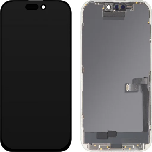 LCD Displej Modul pre MP Apple iPhone 16 Pro, OLED FHD Diagnostická Verzia, Náhradný, Čierna - 1