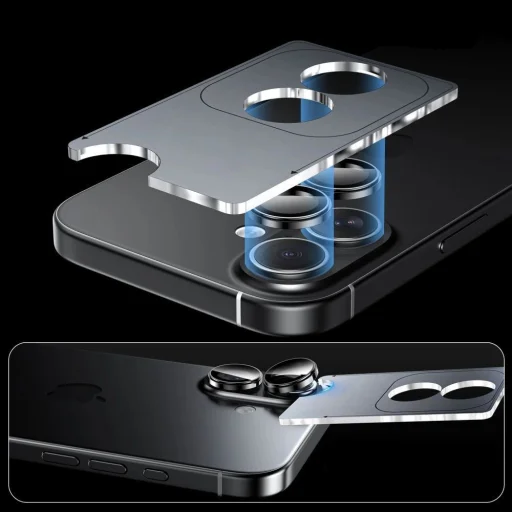 Samsung Galaxy A37 / A57 5G Tech-Protect Camring Fit+ ochranný krúžok na fotoaparát čierny - 3