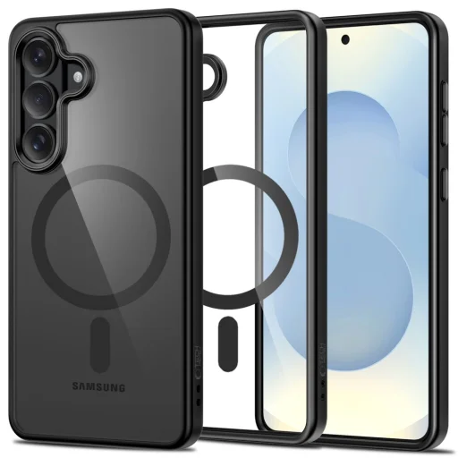 Samsung Galaxy S26 Tech-protect Magmat Magsafe obal Čierno-priehľadný - 1