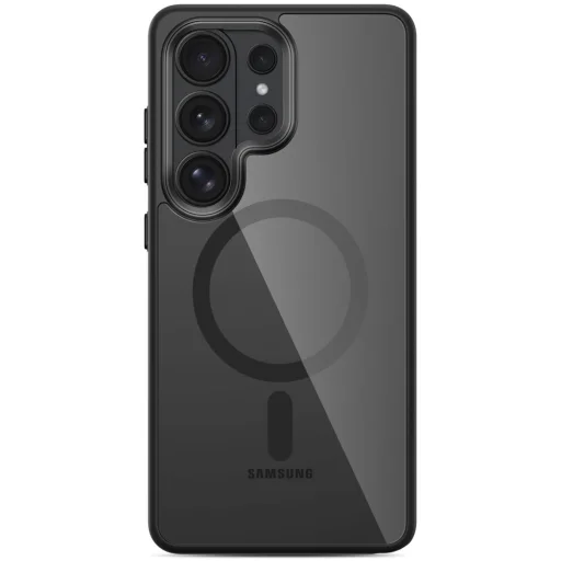 Samsung Galaxy S26 Ultra Tech-protect Magmat Magsafe puzdro čierno-priehľadné - 3