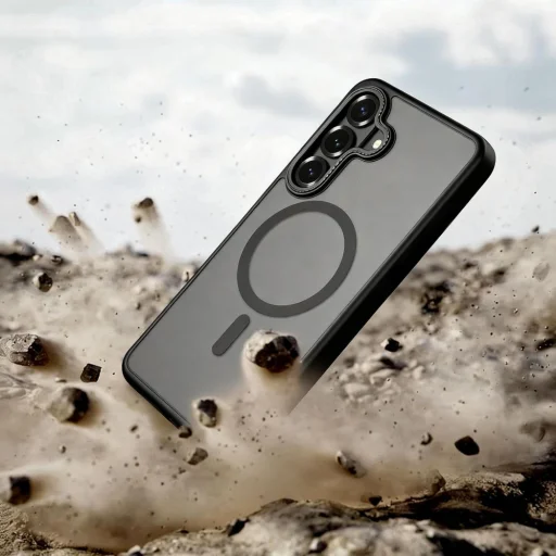 Samsung Galaxy S26 Tech-protect Magcam Magsafe puzdro Matné Čierne - 6