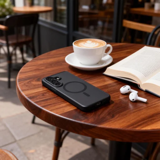 Samsung Galaxy S26 Tech-protect Magcam Magsafe puzdro Matné Čierne - 7