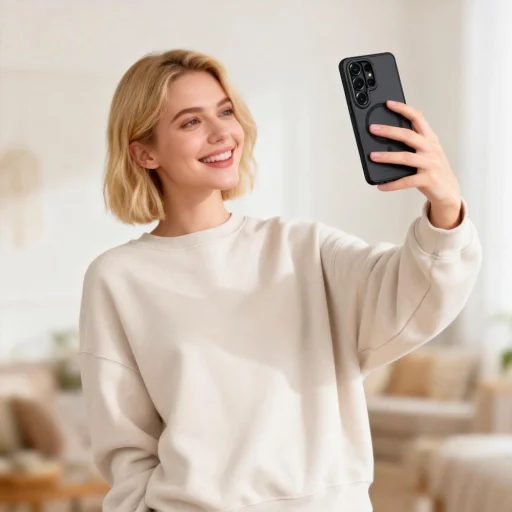 Samsung Galaxy S26 Ultra Tech-protect Magcam Magsafe puzdro čierne matné - 9