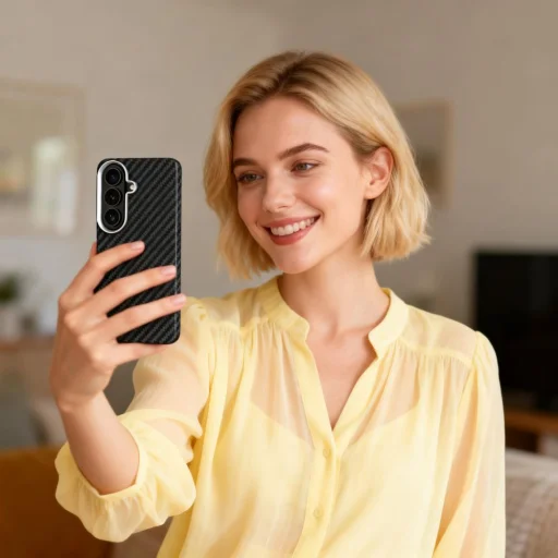 Samsung Galaxy S26 Tech-protect Ion Carbon Magsafe puzdro čierno-strieborné - 6