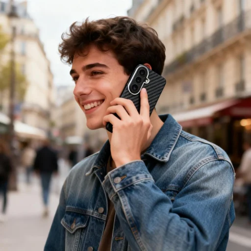 Samsung Galaxy S26 Tech-protect Ion Carbon Magsafe puzdro čierno-strieborné - 4