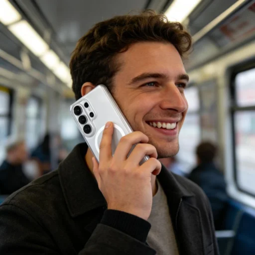 Samsung Galaxy S26 Ultra Tech-protect Magslim Magsafe puzdro, Biela Matná - 5