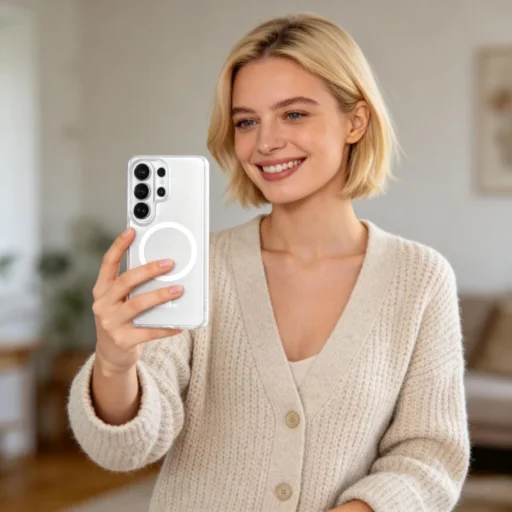 Samsung Galaxy S26 Ultra Tech-protect Magslim Magsafe puzdro, Biela Matná - 4