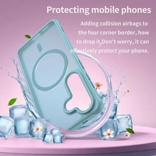 Samsung Galaxy S26 Techsuit HaloFrost II MagSafe mätovo zelené puzdro - 5