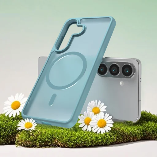 Samsung Galaxy S26 Techsuit HaloFrost II MagSafe mätovo zelené puzdro - 6