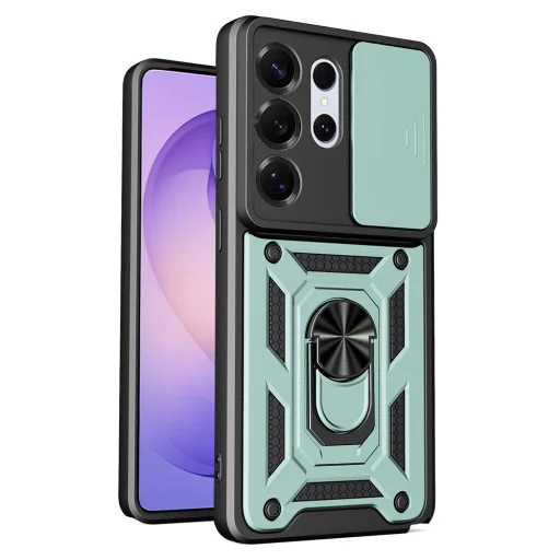 Samsung Galaxy S26 Ultra zelené puzdro Techsuit CamShield Series - 1