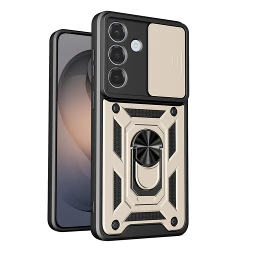 Samsung Galaxy S26 Zlatý Techsuit CamShield Series obal - 1