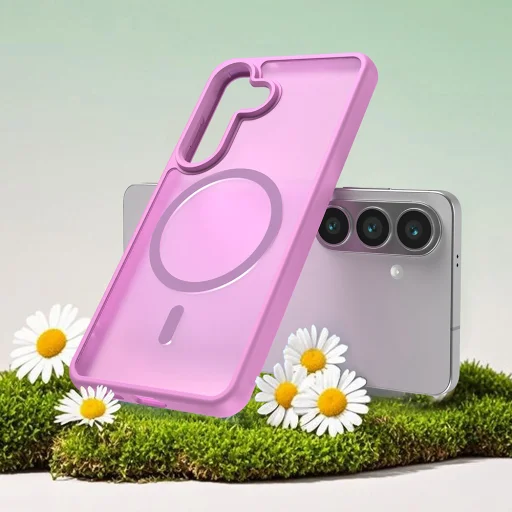 Samsung Galaxy S26 ružové puzdro Techsuit HaloFrost II MagSafe - 6