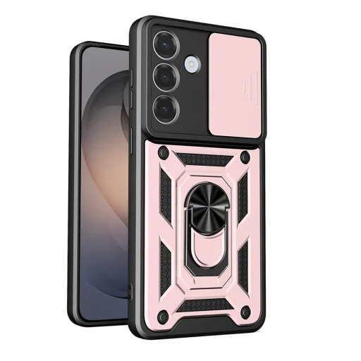 Samsung Galaxy S26 ružovo-zlatý Techsuit CamShield Series obal - 1