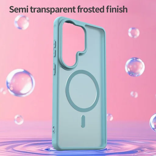 Samsung Galaxy S26 Ultra mätovo zelené Techsuit HaloFrost II MagSafe puzdro - 5